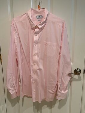 Southern Tide Men's Light Pink Dress Shirt